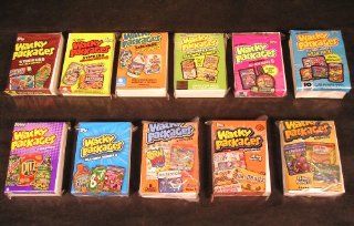 Wacky Packages Stickers Lot of 11 Complete Sets   All New Series 1, 2, 3, 4, 5, 6, 7, 8, 9, 10, 11 Total of 630 Cards   Great Gift Idea  Other Products  