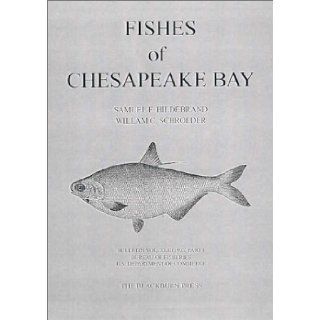 Fishes of the Chesapeake Bay Samuel F. Hildebrand, William C. Schroeder 9781930665743 Books