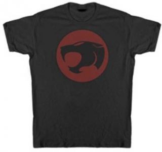 Thundercats Original Logo Black T shirt Tee Clothing