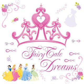 Magnificent Peel & Stick By RoomMates Disney Princess   Crown Giant Wall Decal  