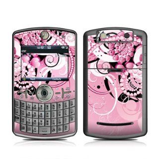 Her Abstraction Design Protective Skin Decal Sticker for AT&T Motorola Q Global Q9h Q 9h Cell Phone Electronics
