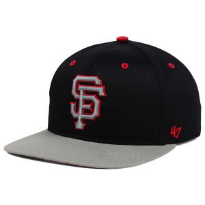 San Francisco Giants 47 Brand MLB Red Under Snapback Cap