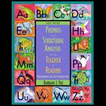 Phonics and Structural Analysis for the Teacher of Reading