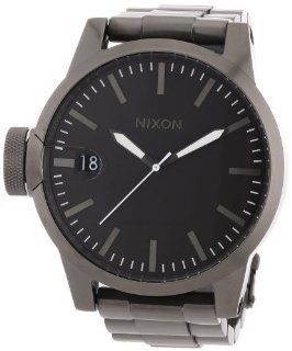 NIXON Men's A198 632 Stainless Steel Analog Black Dial Watch at  Men's Watch store.