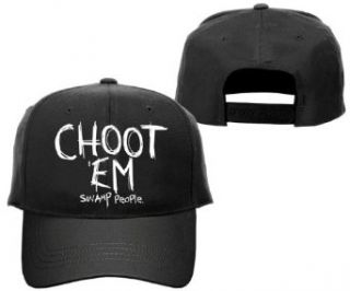 Swamp People Choot 'Em Black Adult Adjustable Hat Cap Clothing