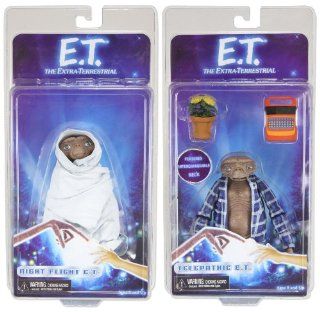 Neca Steven Spielbergs E.T. the Extra Terrestial Action Figures Series 2 Set of 2 Toys & Games