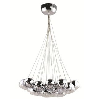 Cup 20 light Stainless Steel Hanging Chandelier