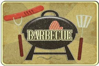Barbecue Vintage Decorative Metal Sign  