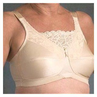 NEARLY ME&#0174 Mastectomy Bra, Lace Cami 660, Coffee, Size 40B Health & Personal Care