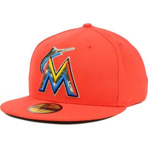 Miami Marlins New Era MLB 2012 AC Stars & Stripes 59FIFTY Cap