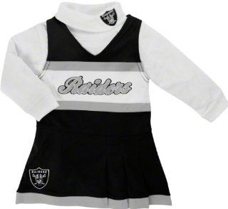 Reebok Oakland Raiders Toddler (2T 4T) Cheer Uniform 2T  Infant And Toddler Sports Fan Apparel  Sports & Outdoors