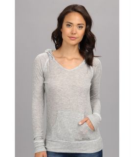 Bench Sonic Top Womens Long Sleeve Pullover (Gray)