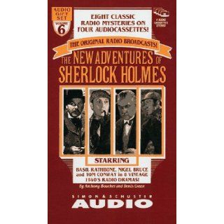 The NEW ADVENTURES OF SHERLOCK HOLMES GIFT SET VOLUME 6 Anthony Boucher, Basil Rathbone 9780671537036 Books