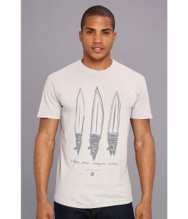 Quiksilver Weapons Tee Mens T Shirt (Gray)