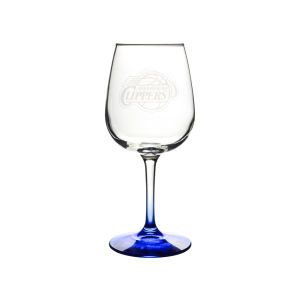 Los Angeles Clippers Boelter Brands Satin Etch Wine Glass