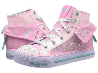 SKECHERS KIDS Shuffles   Rock n Beauty Lights 10339L Girls Shoes (Multi)