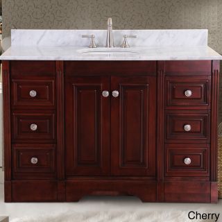 Virtu Usa Austen 49 inch Single Sink Bathroom Vanity Set