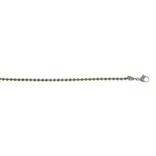 Titanium 2.3mm Bead Chain Necklace   30 Inch   JewelryWeb Jewelry