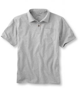 Carefree Unshrinkable Polo, Traditional Fit With Pocket