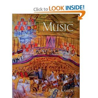 Music An Appreciation, Fourth Brief Edition with Kamien 4.0 Multimedia CD ROM Roger Kamien 9780072492958 Books