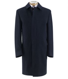 Heathered Merino Wool Topcoat JoS. A. Bank