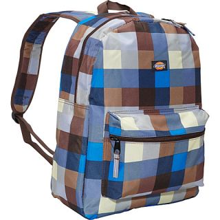 Student Backpack Buffalo Plaid Blu/Tan   Dickies School & Day Hiking Bac