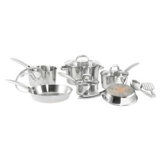 T Fal Ultimate Stainless Steel Copper Bottom Cookware Set