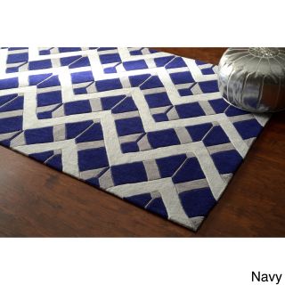 Nuloom Hand tufted Geometric Rug (7 6x 9 6)