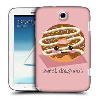 Head Case Designs Sweet Doughnut Food Mood Hard Back Case Cover For Samsung Galaxy Note 8.0 N5100 N5120 Cell Phones & Accessories