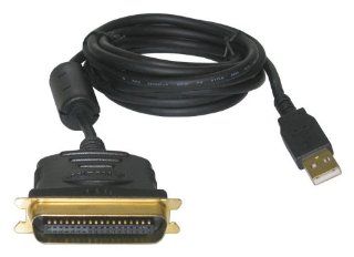 Ambir 33004 USB to Parallel Port Adapter Cable Electronics