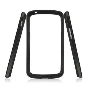 Generic Black Rubber Bumper Frame Case Cover Skin For LG Google Nexus 4 LG E960 Cell Phones & Accessories