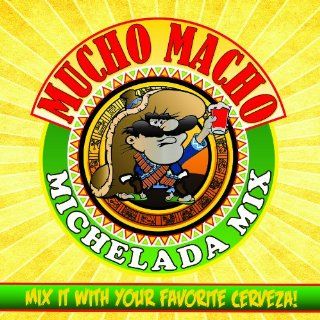 Mucho Macho Dry Packet Sized Michelada Mix for Partiers on the Go (48 Count Case)  Gourmet Marinades  Grocery & Gourmet Food
