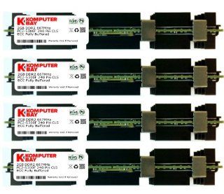 Komputerbay 8GB (4X2GB) APPLE MAC PRO MEMORY ECC FULLY BUFFERED DDR2 667 PC2 5300F PC2 5300 2Rx4 FB DIMM CL5 (240 PIN) w/ Heatspreaders Computers & Accessories