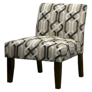 Skyline Upholstered Chair Avington Upholstered Slipper Chair   Multi Neutral