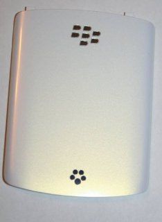 Blackberry Curve 8520 White Door Back Cover Cell Phones & Accessories