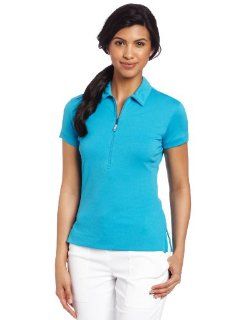 Callaway Women's Short Sleeve Top with Mesh Panel, Vivid Blue, Medium  Golf Shirts  Sports & Outdoors