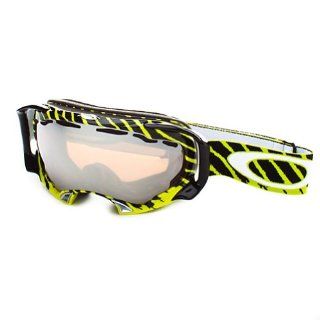 Oakley Unisex Adult Splice Snow Goggles (Shaun White Splice Enamel Mint w/Black, One Size)  Ski Goggles  Sports & Outdoors