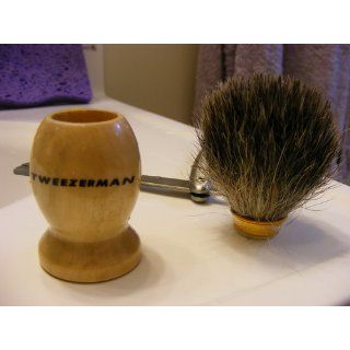 Tweezerman  Men's Shaving Brush Health & Personal Care