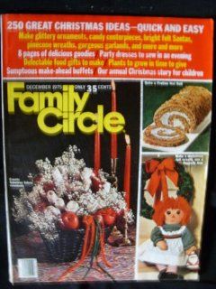 Family Circle December 1975 Back Issue  Prints  