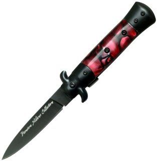 Tac Force TF 675RBB Assisted Opening Folding Knife 4 Inch Closed  Tactical Folding Knives  Sports & Outdoors