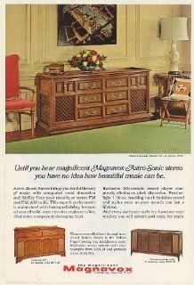 1966 Magnavox Astro Sonic Stereo Mediterranean 701 Colonial 677 620 Print Ad (Memorabilia) (55823)  