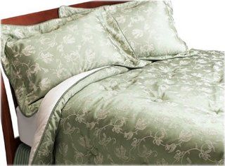 Divatex Toscana Jacquard Queen Comforter Set, Green  