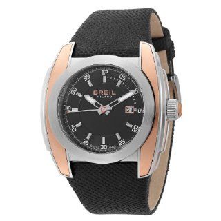 Breil Milano Men's BW0450 Mediterraneo Analog Black Dial Watch Watches