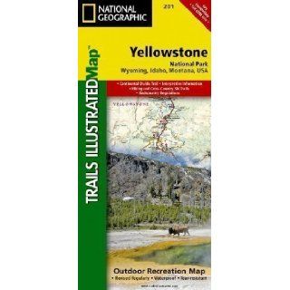 Yellowstone   Trails Illustrated Map NP201 (GPS Compatible) Map Rev Edition (2003) Books