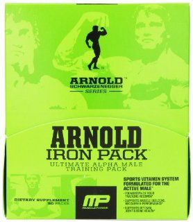 Muscle Pharm Arnold Schwarzenegger Iron Training Pack, 30 Count Health & Personal Care