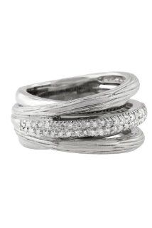 Effy Jewlery Balissima Sterling Silver Diamond Ring, .34 TCW Ring size 7 Jewelry