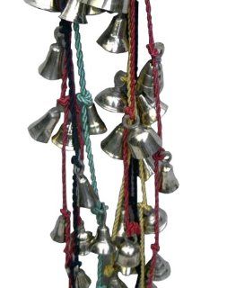 HIGH QUALITY 12 LARGE BELLS ON STRINGS/CORDS BY ITDC NEW   Jingle Bells