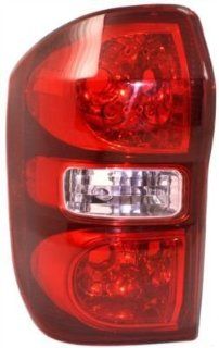 Evan Fischer EVA15672052088 Tail Light Driver Side LH Plastic lens OE design Clear and red DOT, SAE approved Automotive