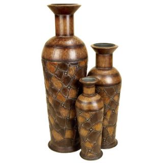 UMA Enterprises Urban Trends 3 Piece Vase Set