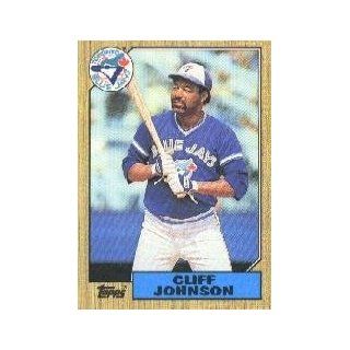 1987 Topps #663 Cliff Johnson Sports Collectibles